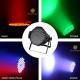Non Waterproof 54pcs 3W RGBW LED Par Can Lights For Wedding Event Disco Party Club Bar