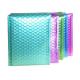 Shipping Packaging Holographic Bubble Envelope Mailing Bags Metallic Poly Holographic Bubble Mailers