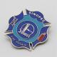 Fire safety inspection badges are customized, firefighting set up commemorative badges custom, color fire badges
