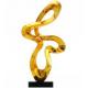 Custom Abstract Resin Ribbon Sculpture Decorative Art Craft