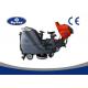 Double Brush Ride On Hard Floor Cleaning Machines Touch Screen Button Operation