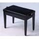 EASTONY Padded wooden Artist piano bench The net size and height of the single lifting stool with box can be adjusted