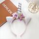 Summer New Unicorn Headband Children'S Cat Ear Flower Headband for girl