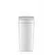 Noiseless White Touchless Trash Can 8L Battery Operated Time / Space Efficient
