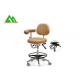 Movable Dental Assistant Stool Ergonomic Dental Chair With Up & Down Control