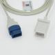 Gray Color Spo2 Sensor Cable With TPU Material And 12 Month Period