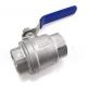 Safety Structure Stainless Steel Ball Valve with Steel Handle Customized