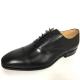 Germany Style Mens Handmade Comfort Sole Oxford Dress Shoes Rubber Black