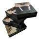 Foldable Fancy Chocolate Packaging Boxes Chocolate Gift Pack With Window