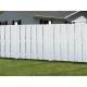 Outdoor Composite Privacy Fence Panels And Grid For Courtyard / Garage
