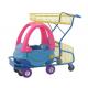 Plastic Kids Grocery Cart Childrens Shopping Trolley Supermarket  Steel Toy Car