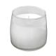 Frosted White Glass Candle Jar Beautiful Scented Candles Unique Scented Candles