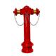 Pillar Vertical Fire Hydrant Ductile Iron For Municipal Construction