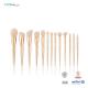 Wooden Handle 15pcs Makeup Blending Brush Handcrafted Synthetic Hair