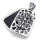 Tagor Stainless Steel Jewelry Fashion 316L Stainless Steel Pendant for Necklace PXP0099