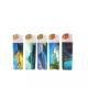 Plastic Rechargeable Butane Gas Electric Lighter with PVC Shrink Logo and Customization