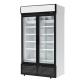640L Commercial Display Freezer Multiple Sliding Glass Doors Display Chiller