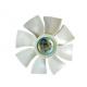 6 Holes 8 Blades Engine Cooling Fan Blade PC130-7 Excavator Parts