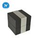 White Small Cardboard Jewelry Boxes Square Shape CMYK Screen Printing