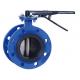 410 Stainless Steel Industrial Control Valves / Wafer Flange Lug Butterfly Valve