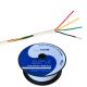 10xAWG24 CPR Eca Fire Resistant LSF Signal Control Security Cable with Drain Wire 7*0.2mm
