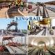 ASCE 75 Steel Track Rail Heavy Railway R260 or R320Cr hardness