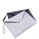 Grey OEM Packing 33.5cmx24cm Sleeve Felt Tote Bag