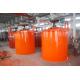 Double Impeller Agitation Carbon Leaching Tank For Gold Mining