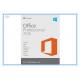 Retail Box Microsoft Home And Office 2016 Retail Version Online Activate With USB
