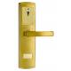 38 - 50mm Thick Door Electronic Safe Locks Plated Gold Electronics Door Lock