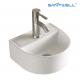 AB8307  square chaozhou suppliers wall hung sink Above Counter Basin Ceramic Basin