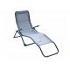 Steel Tube Foldable Sun Lounger , Outdoor Beach Lounge Chairs