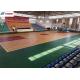 Wooden Texture Outside Basketball Court Flooring Soundproof