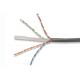 Low Smoke Zero Halogen Cable Cat6A UTP Solid Bare Copper Lan Cable Twist pair Network cable