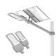 LED High Power Solar Street Lights 200 Watt High Lumen Energy Saving  LYD-S3530