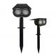 Ip65 90LM Solar Landscape Lamps Outdoor Bright Wall Owl Shape
