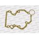 6D170 Excavator Engine Parts , Rocker Cover Gasket and Lower Repair Kit  6162 - 13 - 7823