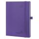 2024 Custom Weekly Planner Medium size 6.5''x 8.5'' Purple Soft Cover