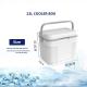 Camping Plastic OEM Ice Chest Cooler Box White Best Cool Box Easy To Carry