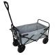 Four Universal Wheel 600D Oxford Cloth Push Wagon Cart Steel Shopping Trolley