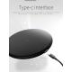 Hot portable Mobile wireless fast charger Universal Black/White 10W Wireless Charging Base