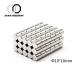 Ni Finish 10X10mm Sintered Neodymium N52 Door Magnets