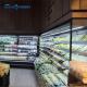 4 Layer Fruit Display Cooler , Laminated Wind Curtain Vegetable Display Refrigerator
