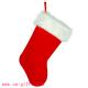 Red Plush Stockings Chirstmas Stocking Party Accessory Small Red Stocking