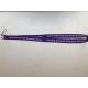 2.0*90cm Silk Screen Lanyards With Personalized Logo , Purple Trade Show Lanyards