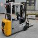 CE 2T Front Drive Seated  3 Wheel Forklift Electric Pallet Forklift Truck High Power Battery