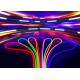 120Degree Beam Angle Dome Silicone Flex Neon Light , 12/24Volt RGB Color Changing