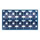 3mil Electronics Multilayer PCB Board PTEF PI FR4 TG150 Blue Soldermask 175um