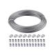 1/8 3/16 1/4 7X19 T316 Stainless Steel Cable Wire Rope for Safe Deck Railing System