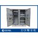 Two Compartments Base Station Cabinet Outdoor Telecom Cabinet